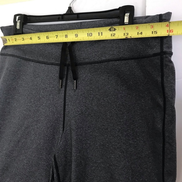 Lululemon Relaxed Fit Crop II Pants Zip Pocket Wide Leg Stretch Capri Drawcord - Picture 9 of 14